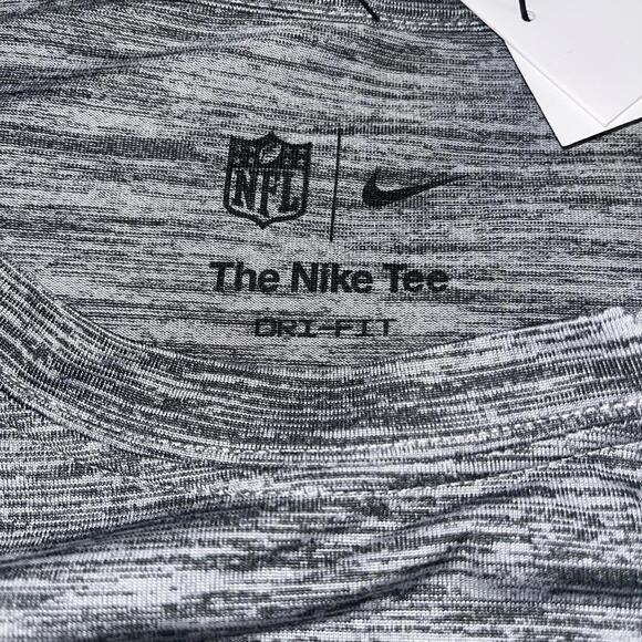 New Nike New England Patriots Throwback 1960s Heathered NFL T-Shirt Men’s Large - Picture 9 of 9